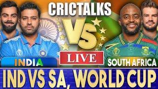 🔴  Live India vs South Africa | 37th Match | World Cup 2023 | IND vs SA | Scores & Commentary