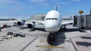 Airbus A 380-800 ezzel az oriassal repultem vissza Los-Angeles-bol-Frankfurt-ba.