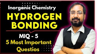 hydrogen bonding | most important question | miq 5 | chemical bonding | neet 2025 | chemistry pyq