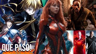 Evangelion: la película liveaction, Lost Canvas temporada 3, Soy leyenda 2, Vin Diesel pelis