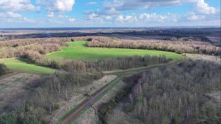 Brodsworth Community Woodlands, Once a coal mine and spoil heaps now a beautiful parkland