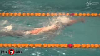 Рекорд Мира на 200 метров в плавании на спине 2015 Mitch Larkin  200m Backstroke WR