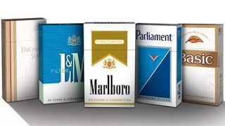 Top 10 best selling cigarettes in the world 2024