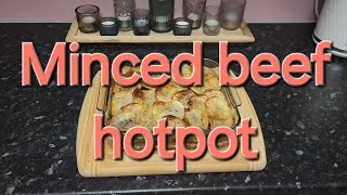 Minced beef hotpot