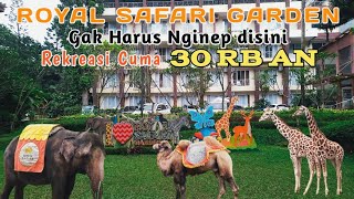 Royal Safari Garden | Gak harus nginap bisa rekreasi di royal safari garden