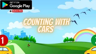 The Counting Numbers Song - Learn To Count from 1 to 10 With Cars- Number Rhymes For Children #kids