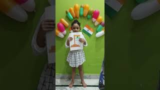 Class 1st ||  🇮🇳 Independence Day activity || #Shorts || 🇮🇳 #India