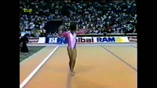 1988 USSR Gymnastics Gala in ESP   Raquel Orozco ESP FX