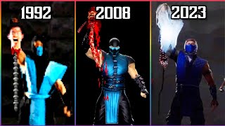 SubZero Evolution in Mortal Kombat Game (1992-2023) | MK2/MK9/MK10/MKX/MK11/MK1