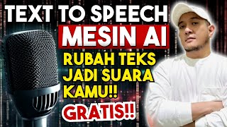 Bikin Suara ASLI dari Teks untuk Konten Youtube Tanpa Muka! Text To Speech Gratis!