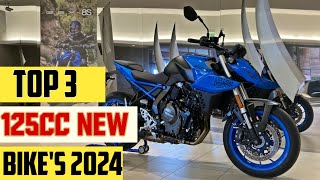 Top 3 New 125cc Bikes Lounch india 2024 || new bike launches || new 125cc bike's