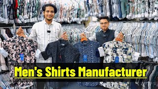 Men's Shirt Manufacturer in Kolkata / All Type of Cotton Fancy Shirts / Khidderpore Wholesale Market