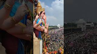 India's biggest khairatabad ganesh#ytshorts #ganeshchaturthi #diyasworld