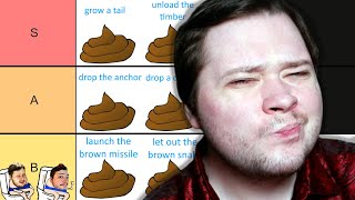 Ranking the Wildest Phrases For Defecation