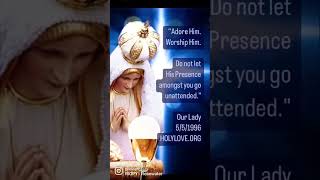 Adore Lord #jesus in the #blessedsacrament. #christian #catholic #eucharist #blessedvirginmary