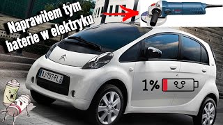 Peugeot iOn/Citroën C-ZERO/Mitsubishi i-MiEV - Naprawa baterii trakcyjnej po rozbilansowaniu