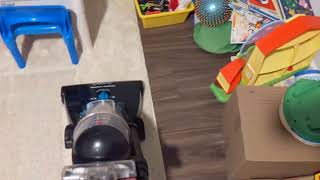 Bissell Powergroom Bagless (68C77) Vacuuming My Brother's Room