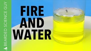 Fire and Water Experiment - Combined Gas Law (Chemistry)