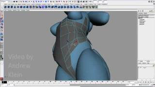 Maya Character Modeling: Female Torso pt. 4