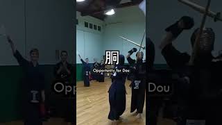 Waza Spotlight - Opportunity for Dou #kendo #budo #martialarts