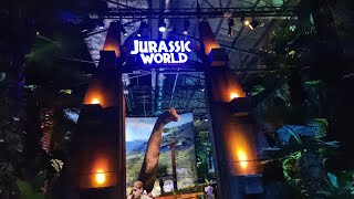 jurassic world London exhibition 4k 60fps