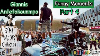 Giannis Antetokounmpo Funny Moments Part 4