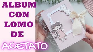 ▶️MINI ALBUM con LOMO de ACETATO