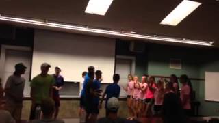 2014 Furman Cross Country Camp Lip Sync Competition:  We're