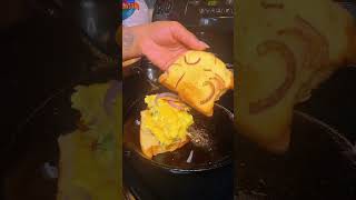 Sausage, Egg & Cheese Breakfast Sandwich. Like & Share Cousins #sauagechallenge #sauage #breakfast