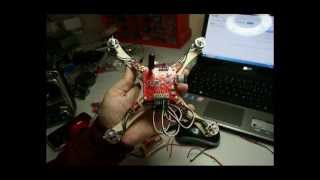 MQ-200 microquad frame and OpenLRS Multi controller test 1