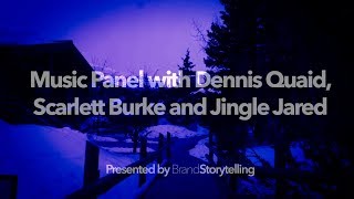 Panel with Dennis Quaid, Scarlett Burke and Jingle Jared