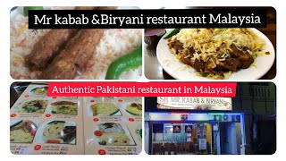 Mr. kabab & Biryani restaurant putrajaya|  Pakistani food in Malaysia|Pakistani restaurant Malaysia