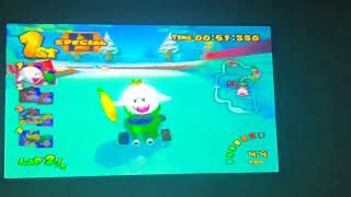 Mario Kart Double Dash Yoshi and King Boo Grand Prix Sherbet Land