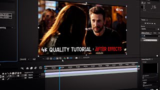 HOW TO GET 4K QUALITY IN AFTER EFFECTS FOR TIKTOK EDITS