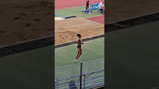 Women's long jump. 6.43m. Cyprus Limassol.