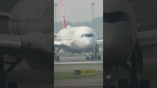 TURKISH AIRLINES A350 take off di bandara Soekarno Hatta‼️