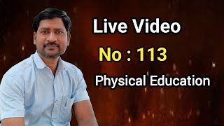 SRINU PET CREATIONS is live, live 113, physicaleducation,