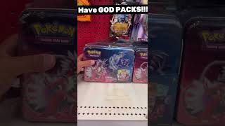 Hunting for LORCANA, We FOUND THE POKEMON LUNCHBOX instead!! #shorts #youtubeshorts #cardhunting