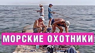 Морская рыбалке с пирса в Одессе #рыбалка #мояодесса