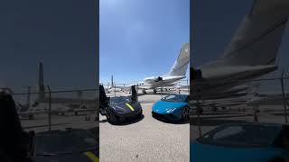 Wait for it… ✈️ #monzaexotics #CatchChobaniOatmilk #AmazonVirtualTryOn #exoticcars