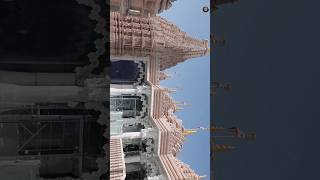 Hindu Temple in Abu Dhabi | Swaminarayan Mandir Abu Dhabi UAE | #shorts #temple #viral