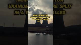 How Nuclear Power Plants Work 😱 #science #nuclear #power #knowledge #facts #shorts #viral #doyouknow