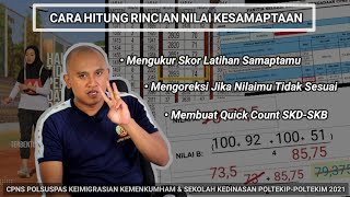 Cara Hitung Nilai Tes Kesamaptaan Jasmani | CPNS Polsuspas Kemenkumham 2021