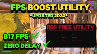 *UPDATED* FPS Boost Tool 🔧 (More FPS, Reduce Input Delay & Lag)