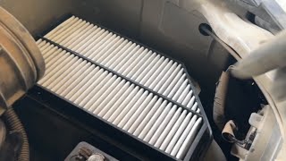 How to Replace a Dirty Air Filter on a Honda Pilot 2003 - 2008. DIY.