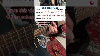 Passenger - Let Her Go Guitar Lesson