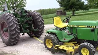 Can a John Deere 420 Pull 8,000 Pounds?