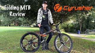 The Cyrusher FR100 foldable MTB