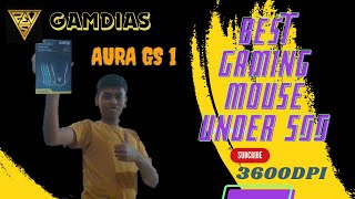 Aaj game khel kar maza aya is cheez ke vajah se | Gamdias Aura GS1 Mouse unboxing and reveiv #video