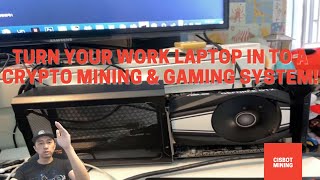 Crypto Mining 2021 MINE & GAME WITH YOUR WORK LAPTOP AT THE SAME TIME! ξ ₿ 香港加密貨幣挖礦